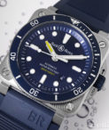 bell & ross br03-92 diver blue watch