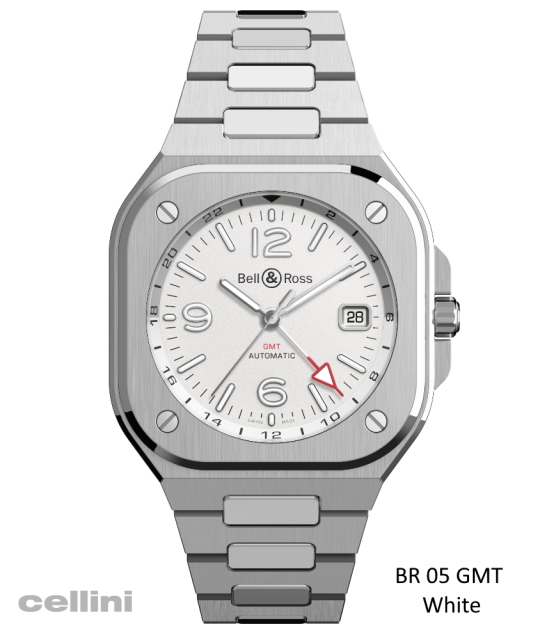 Bell & Ross BR05 GMT White