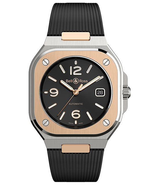 Bell & Ross BR 05 Black Steel & Gold