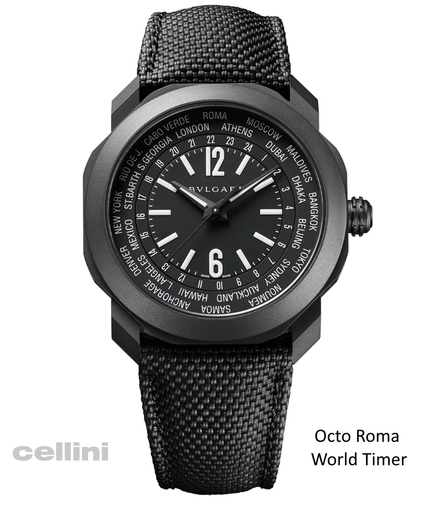 Octo Roma World Timer - Cellini