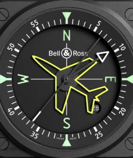 Bell & Ross BR 03 GYROCOMPASS BR03A-CPS-CE_SRB watch