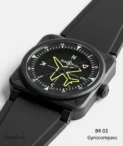 Bell & Ross BR 03 GYROCOMPASS BR03A-CPS-CE_SRB watch