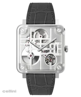Bell & Ross BR-03 Micro Rotor tourbillon stainless steel watch