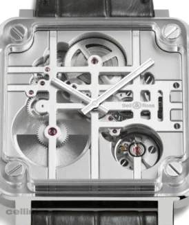 Bell & Ross BR-03 Micro Rotor tourbillon stainless steel watch