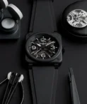 Bell & Ross BR-03 SKELETON BLACK CERAMIC automatic 41mm Watch