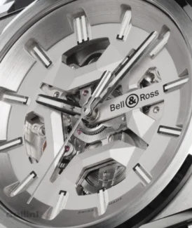 Bell & Ross Skeleton Grey Stainless Steel automatic Watch