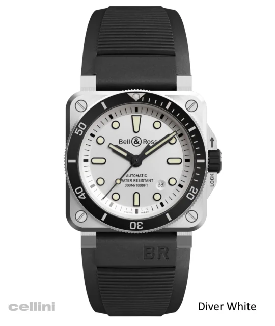 Bell & Ross BR 03-92 Diver White Watch