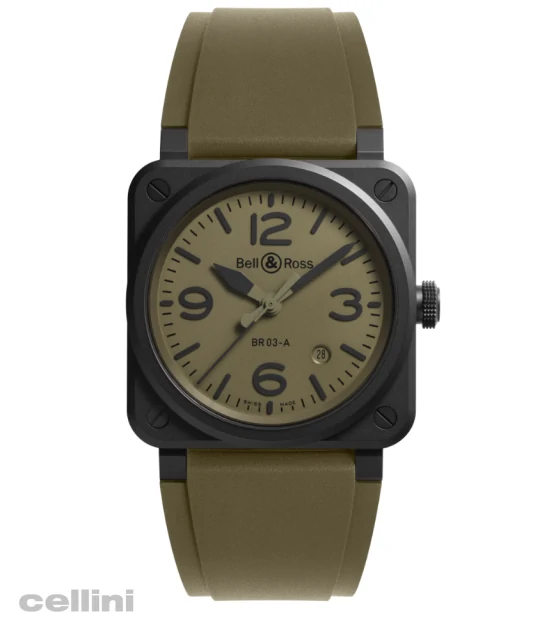 Bell &Ross BR 03 MILITARY CERAMIC Watch