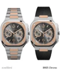 Bell & Ross BR05 Chrono Steel & Gold Watch