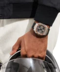 Bell & Ross BR05 Chrono Steel & Gold Watch