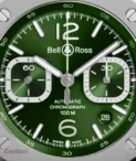 Bell & Ross BR 05 Chrono Green Steel Watch