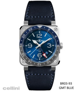 Bell &Ross BR 03-93 GMT Blue