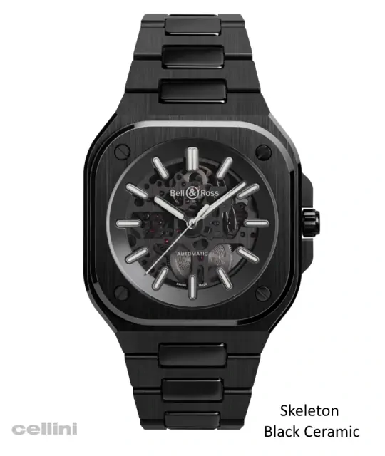 Bell & Ross BR05 Skeleton Black Ceramic Watch