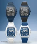 Bianchet Ultrafino Tonneau Ceramic watch