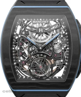 Bianchet Flying Tourbillon Ultrafino Carbon Skeleton Watch