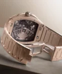 Bianchet Flying Tourbillon Ultrafino Rose Gold Skeleton Watch