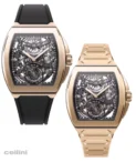 Bianchet Flying Tourbillon Ultrafino Rose Gold Skeleton Watch