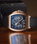 Bianchet Flying Tourbillon Ultrafino Rose Gold Skeleton Watch