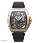 Bianchet Flying Tourbillon Ultrafino Rose Gold Skeleton Watch
