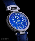 Bovet 19Thirty Blue Meteorite Sanblasted Titanium Men's Watch