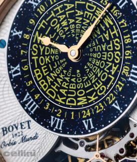 Bovet Orbis Mundi Titanium Men's Watch NTHU002