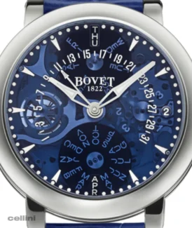 Bovet Recital 21 Sapphire Dial Titanium Watch
