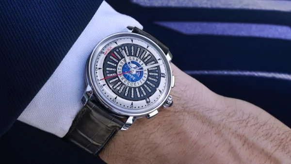 Bovet Recital 30 GMT Titanium Watch