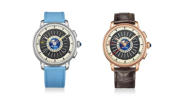 Bovet Recital 30 GMT Titanium Watch
