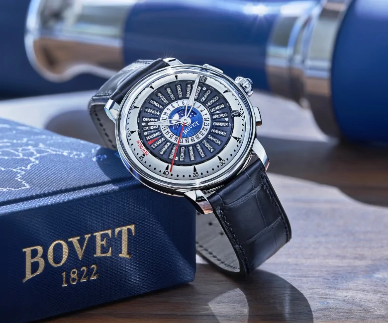 Bovet Recital 30 GMT Titanium Watch