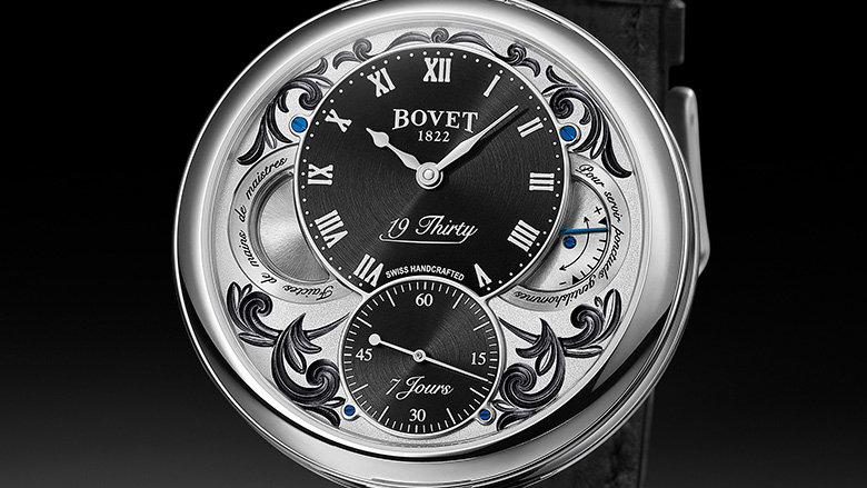 Bovet 19Thirty Fleurisanne Black