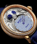 Bovet Récital 23 Rose Gold Blue Dial Diamond Set Womens Watch