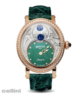 Bovet Récital 23 Rose Gold Green Dial Ladies Watch