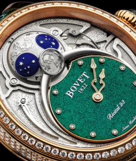 Bovet Récital 23 Rose Gold Green Dial Ladies Watch