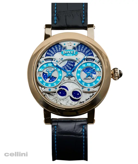Bovet Recital 27 GMT Rose Gold Watch
