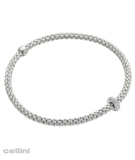 White Gold Flex’it Bracelet With Diamonds