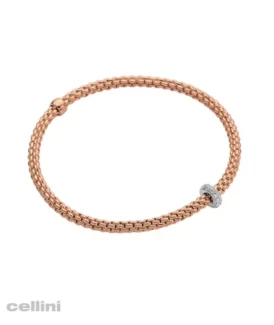 Rose Gold Flex’it Bracelet with Diamonds