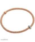 Rose Gold Flex’it Bracelet with Diamonds