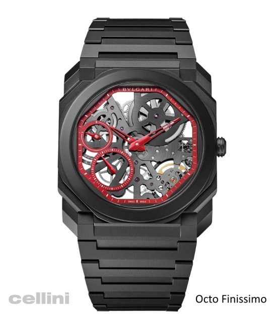Bulgari OCTO FINISSIMO Skeleton Red 103527