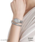 Bulgari - SERPENTI 101816 SS Silver Dial w Diamond