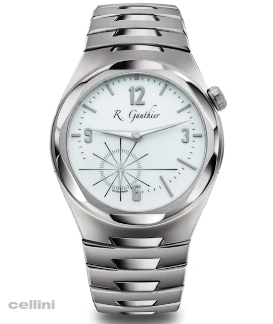 C by Romain Gauthier Titanium Edition Bracelet Lumen Dial Titanium Watch
