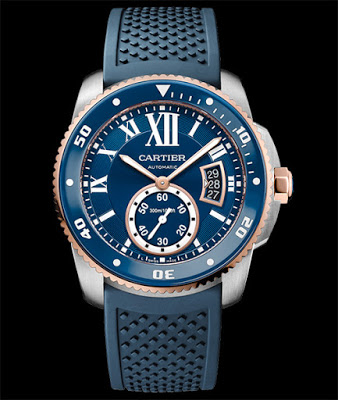 Into the Deep Blue with the Calibre de Cartier Diver