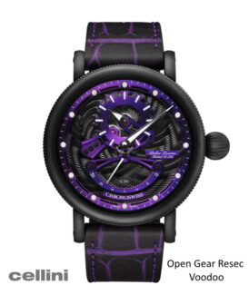 CHRONOSWISS Open Gear Resec Voodoo Men's Watch