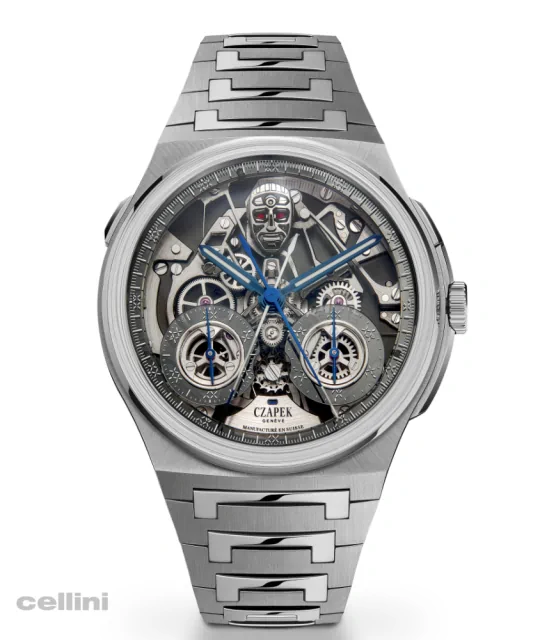 CZAPEK Antarctique Rattrapante ‘R.U.R. Stainless Steel Watch