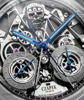 CZAPEK Antarctique Rattrapante ‘R.U.R. Stainless Steel Watch
