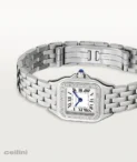 Panthère de Cartier Diamond watch, small model - W4PN0016 Diamonds