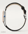 Cartier Santos Dumont Steel and Rose Gold Watch W2SA0037