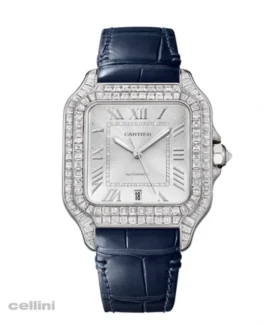 Cartier Santos de Cartier White Gold Diamond Watch