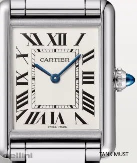 Cartier - TANK Must Large -SS Bracelet WSTA0052 Watch