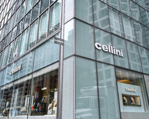 Cellini Jewelers' new flagship store is located at 430 Park Avenue at 56th Street in Midtown Manhattan.