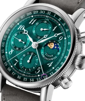 Chronoswiss - Lunar Chronograph Aurora Stainless Steel Watch